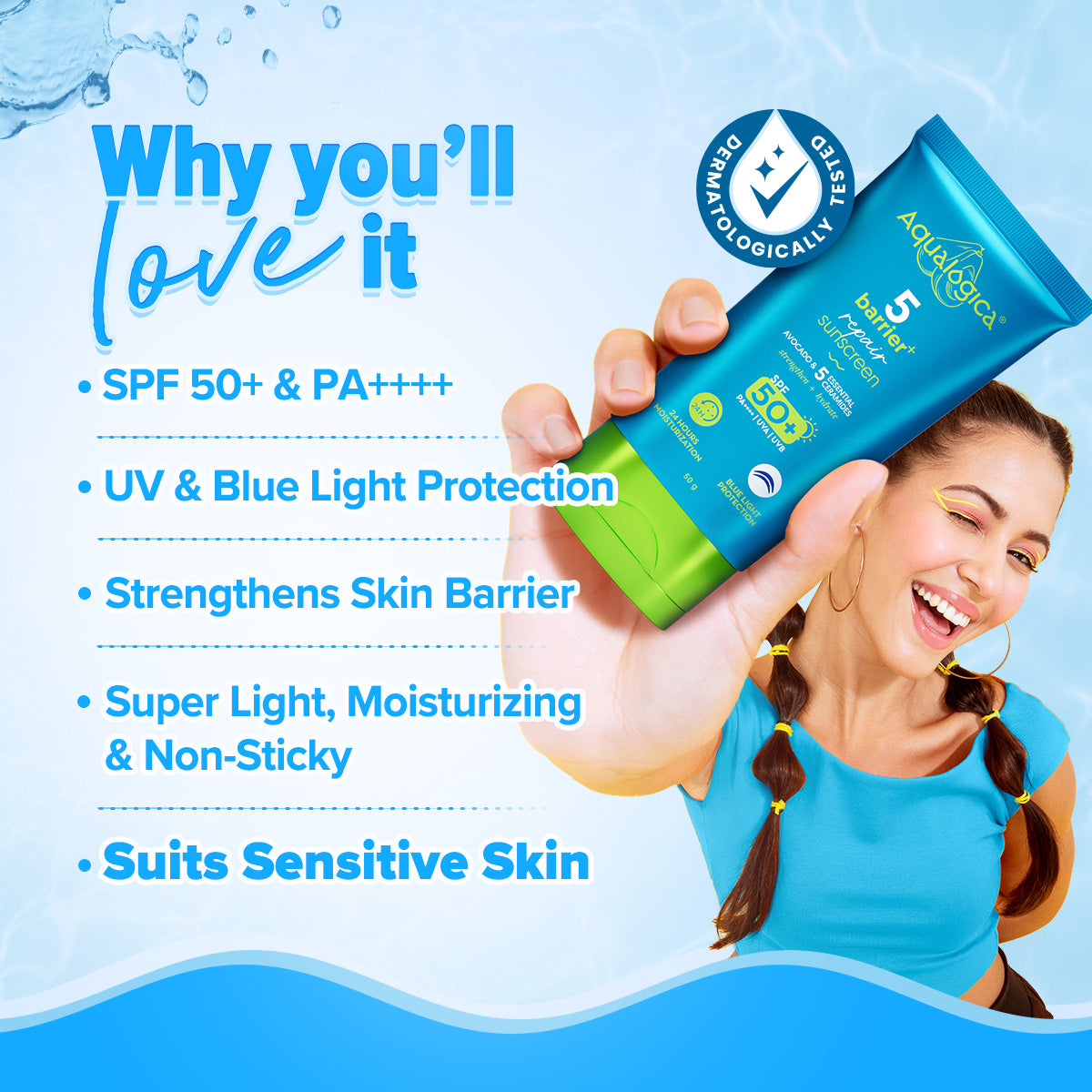 Aqualogica Barrier+ Repair Sunscreen