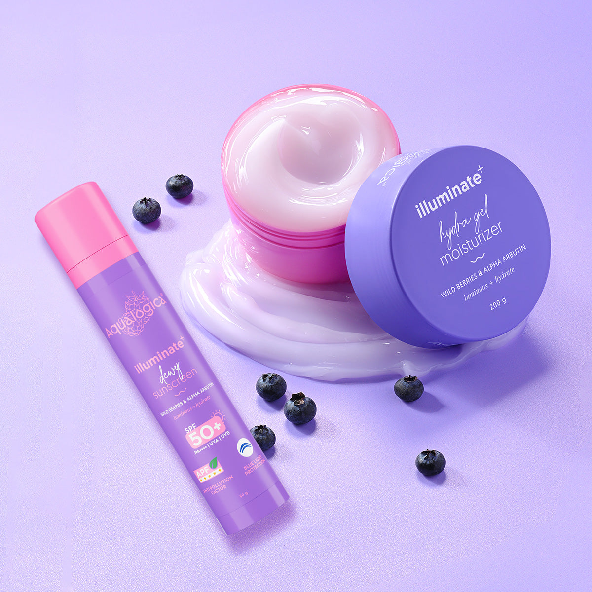 Aqualogica Illuminate+ Protect & Hydrate Duo