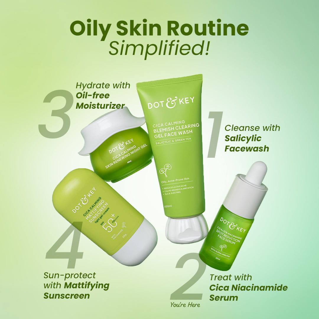 Dot & Key Super Cica & Salicylic Anti Acne Routine - 240ml