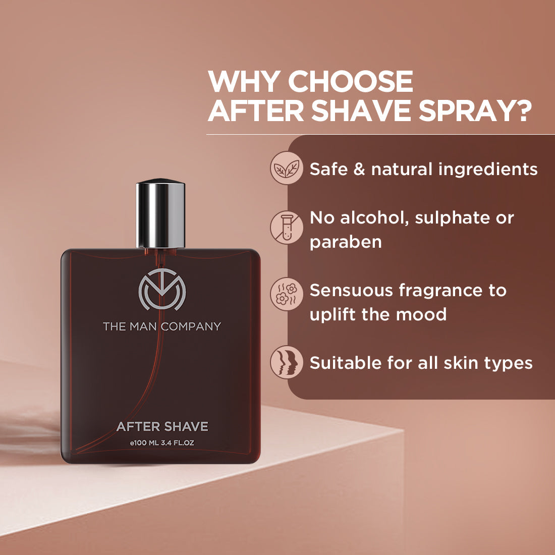 The Man Company After Shave Spray - 100ml