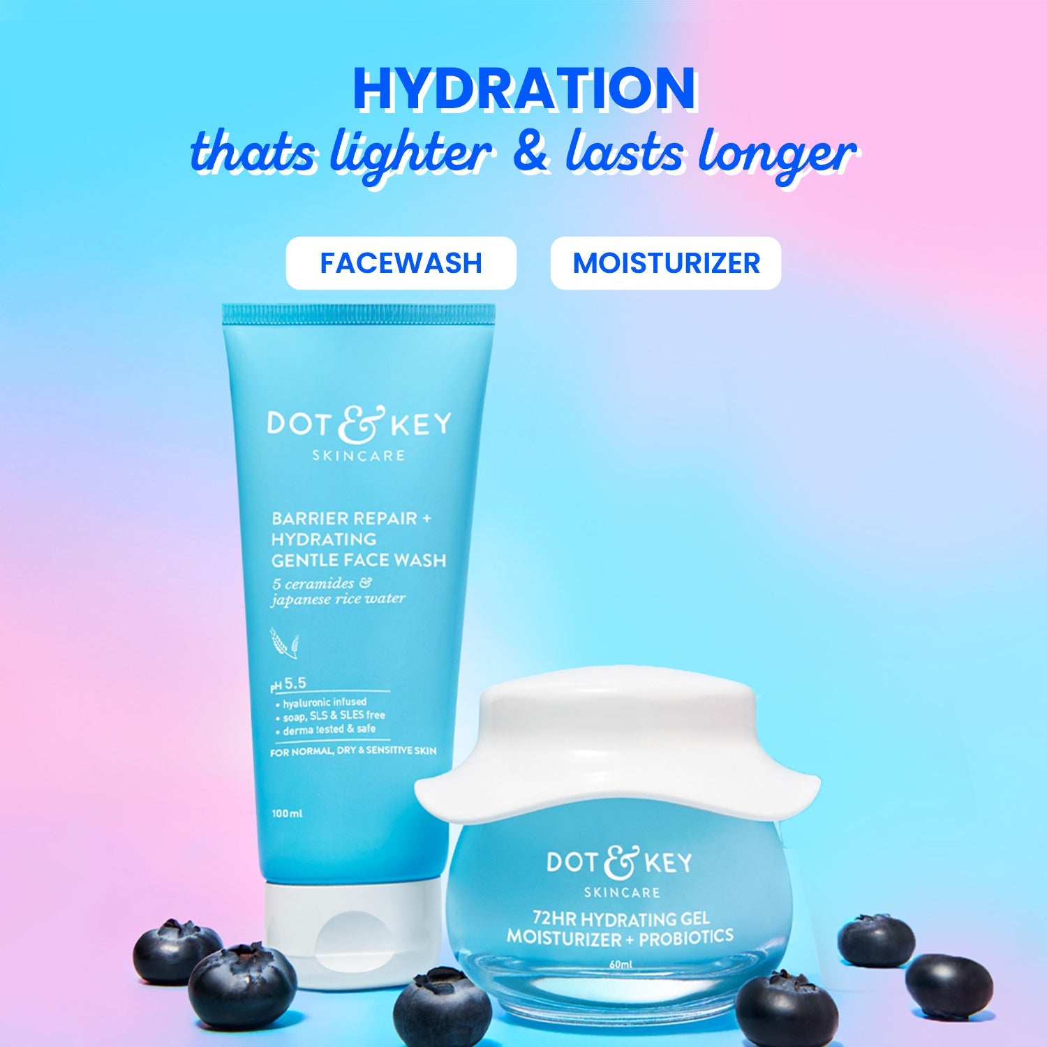 Dot & Key High On Hydration Combo - 160ml