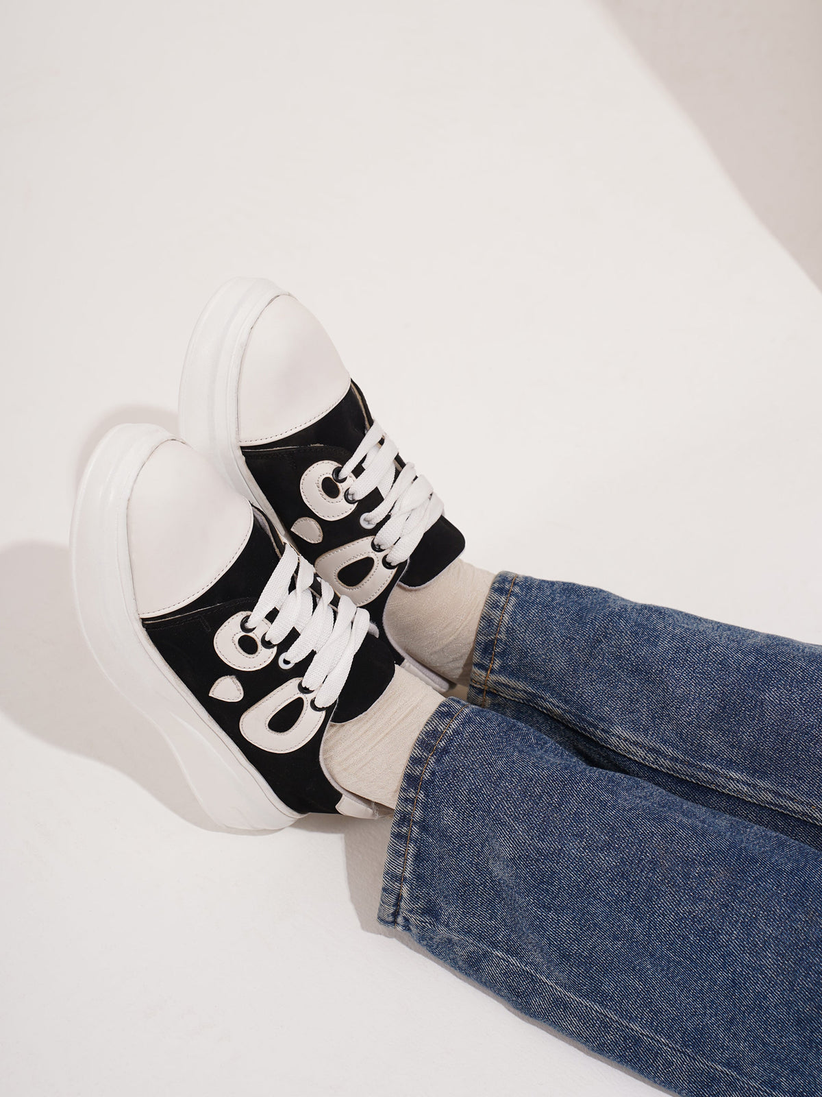 JM Looks Quirky Panda Style Sneakers