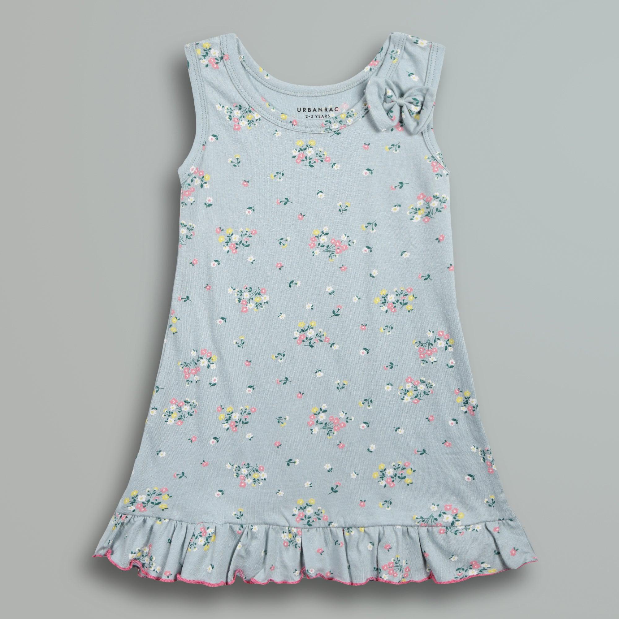 Urbanrac 100% Cotton Sleeveless Dress