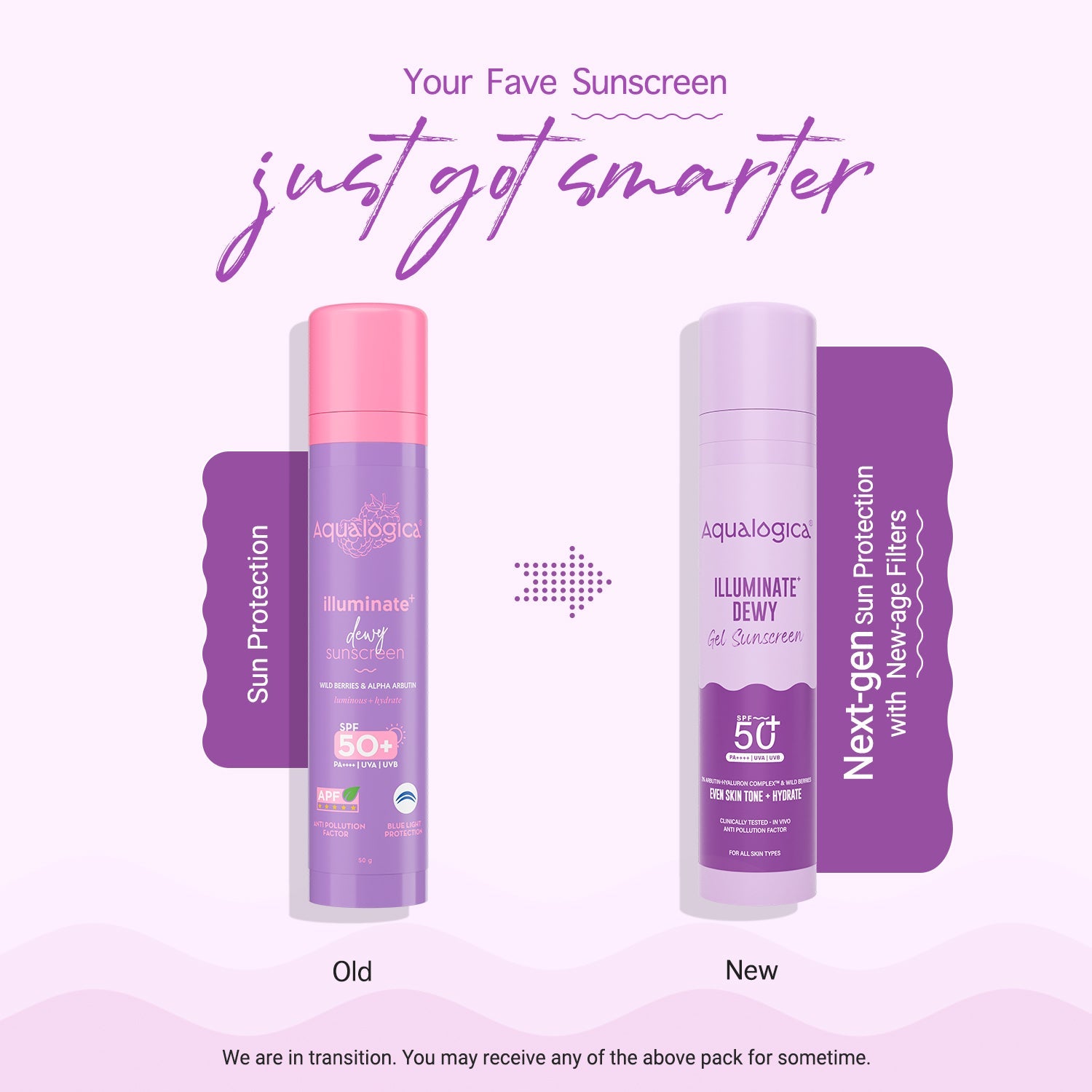 Aqualogica Illuminate+ Dewy Gel Sunscreen Spf 50+ Pa++++