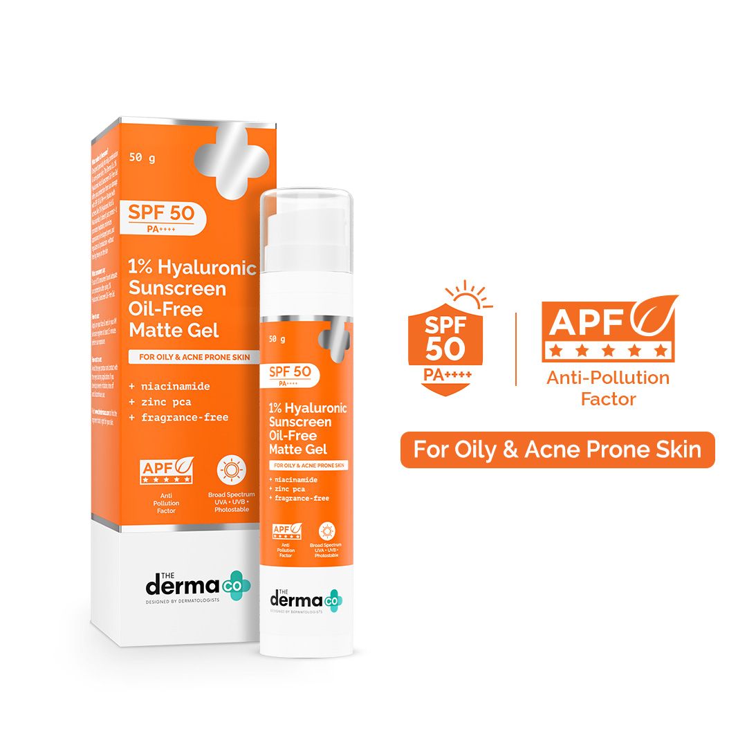Derma Co 1% Hyaluronic Sunscreen Oil-Free Matte Gel In Vivo Tested