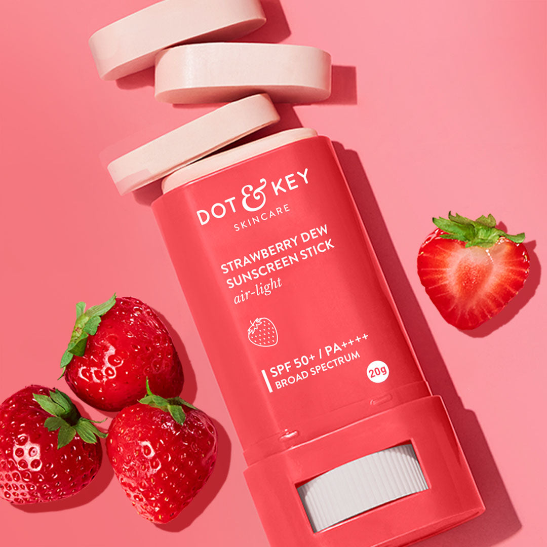 Dot & Key Strawberry Dew Sunscreen Stick SPF 50+ PA++++