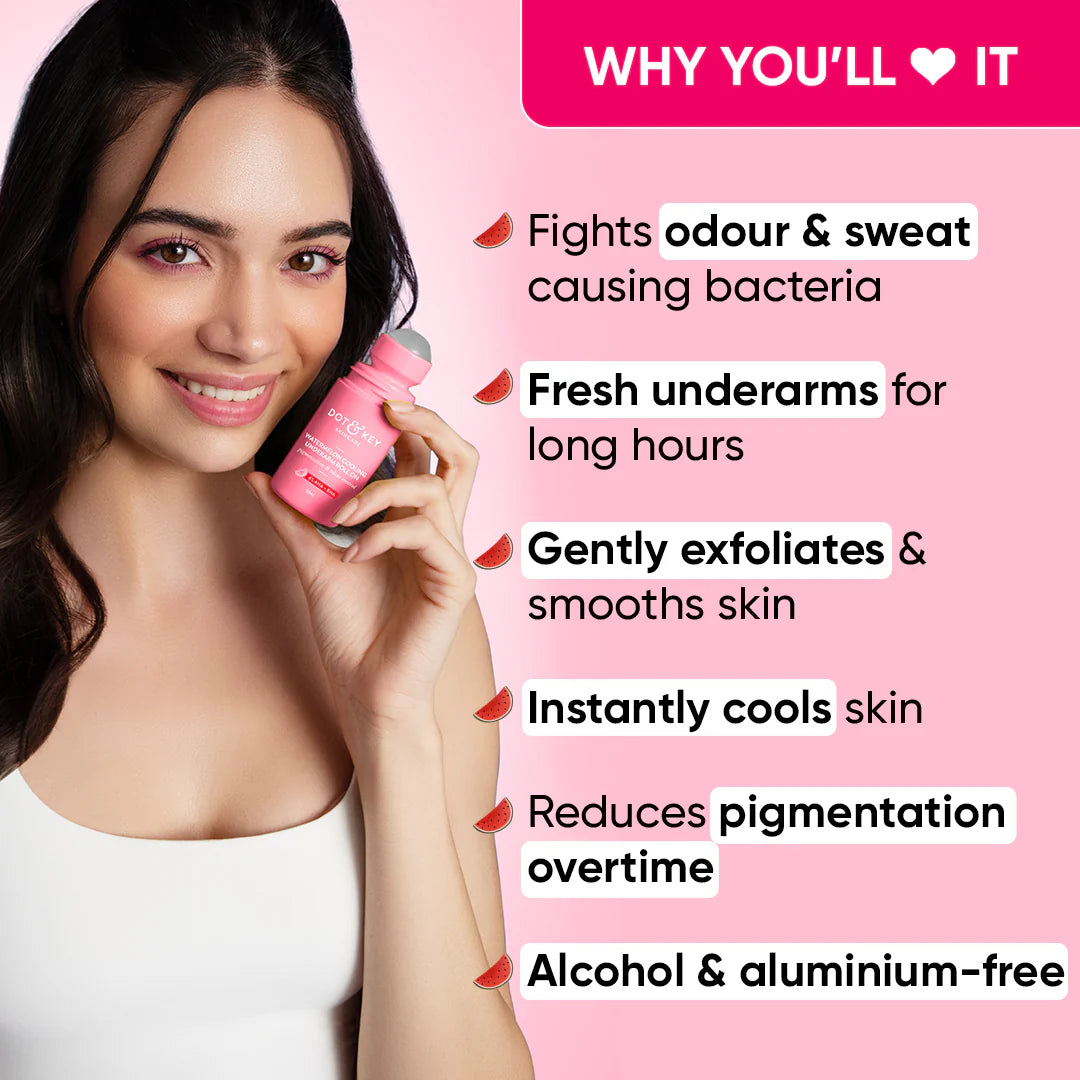 Dot & Key Watermelon body sunscreen + watermelon roll on