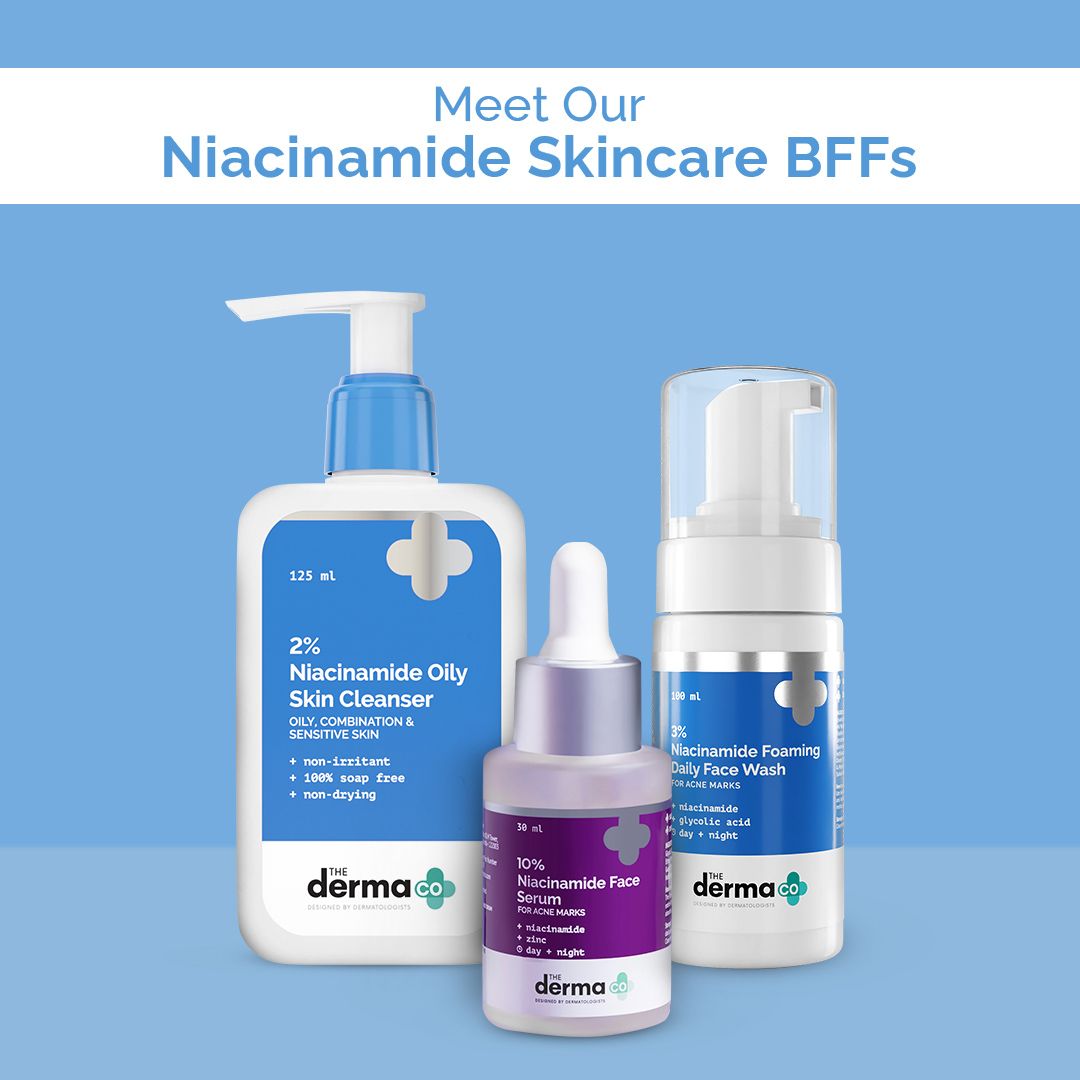 Derma Co 2% Niacinamide Gentle Skin Cleanser for Sensitive, Dry & Normal Skin - 100ml
