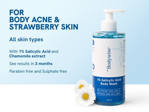 Be Bodywise 1% Salicylic Acid Body Wash - 375 mL