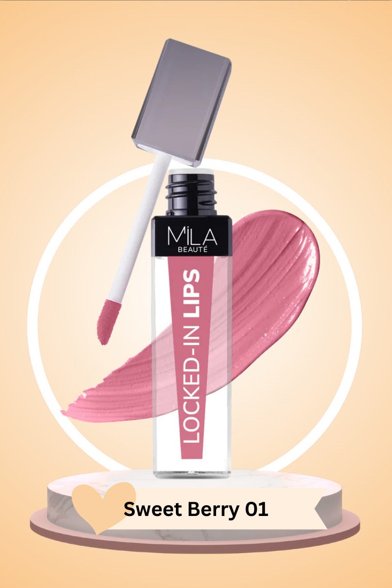 Mila Beaute 12Hr Non Transfer Locked-in Liquid Lipstick