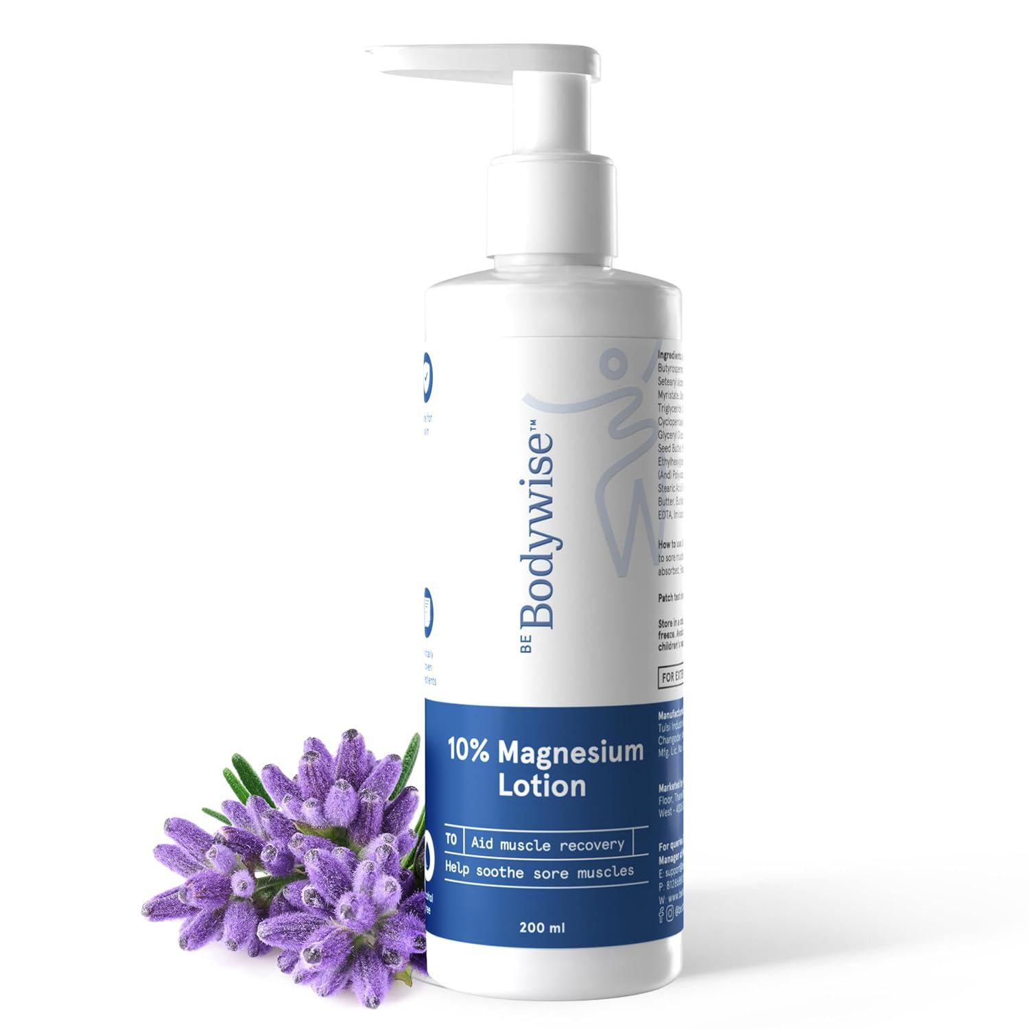 Be Bodywise 10% Magnesium Body Lotion (200 ml)