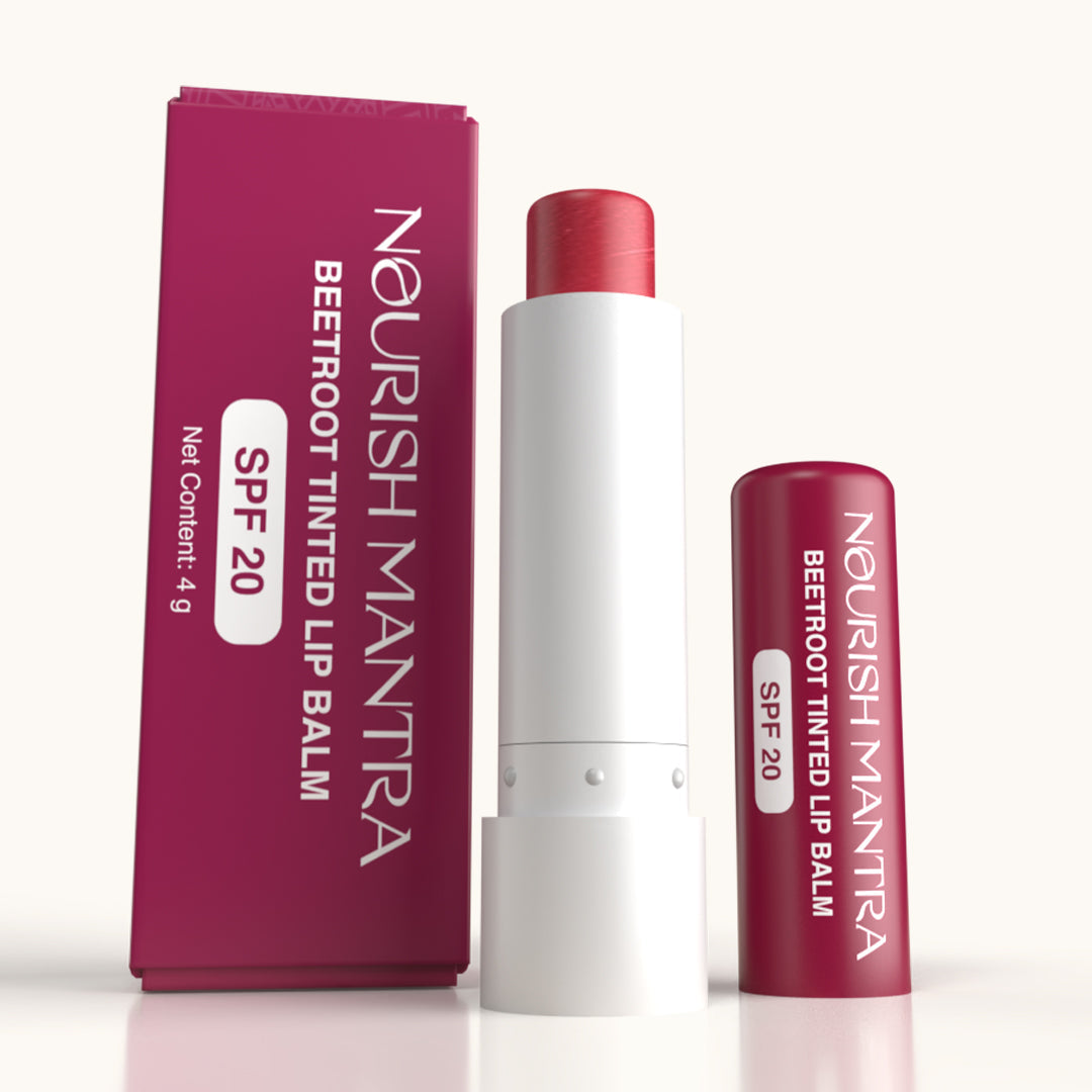 Nourish Mantra Beetroot Tinted Lip Balm with SPF 20