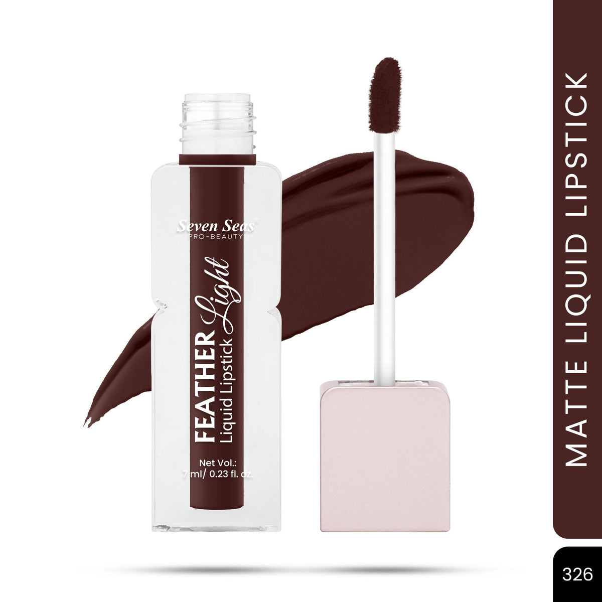 Seven Seas Shade-326 - Feather Light Liquid Lipstick