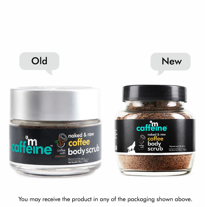 mCaffeine Coffee Body Scrub With Coconut - 55g