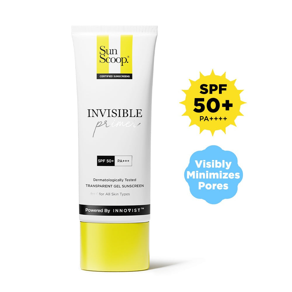 SunScoop Invisible Primer Sunscreen SPF 50 PA+++ (45g)