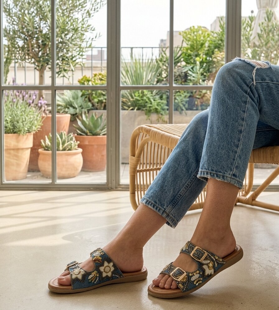 Sandal Stories Luxe Comfort Sandals with Doctor Sole