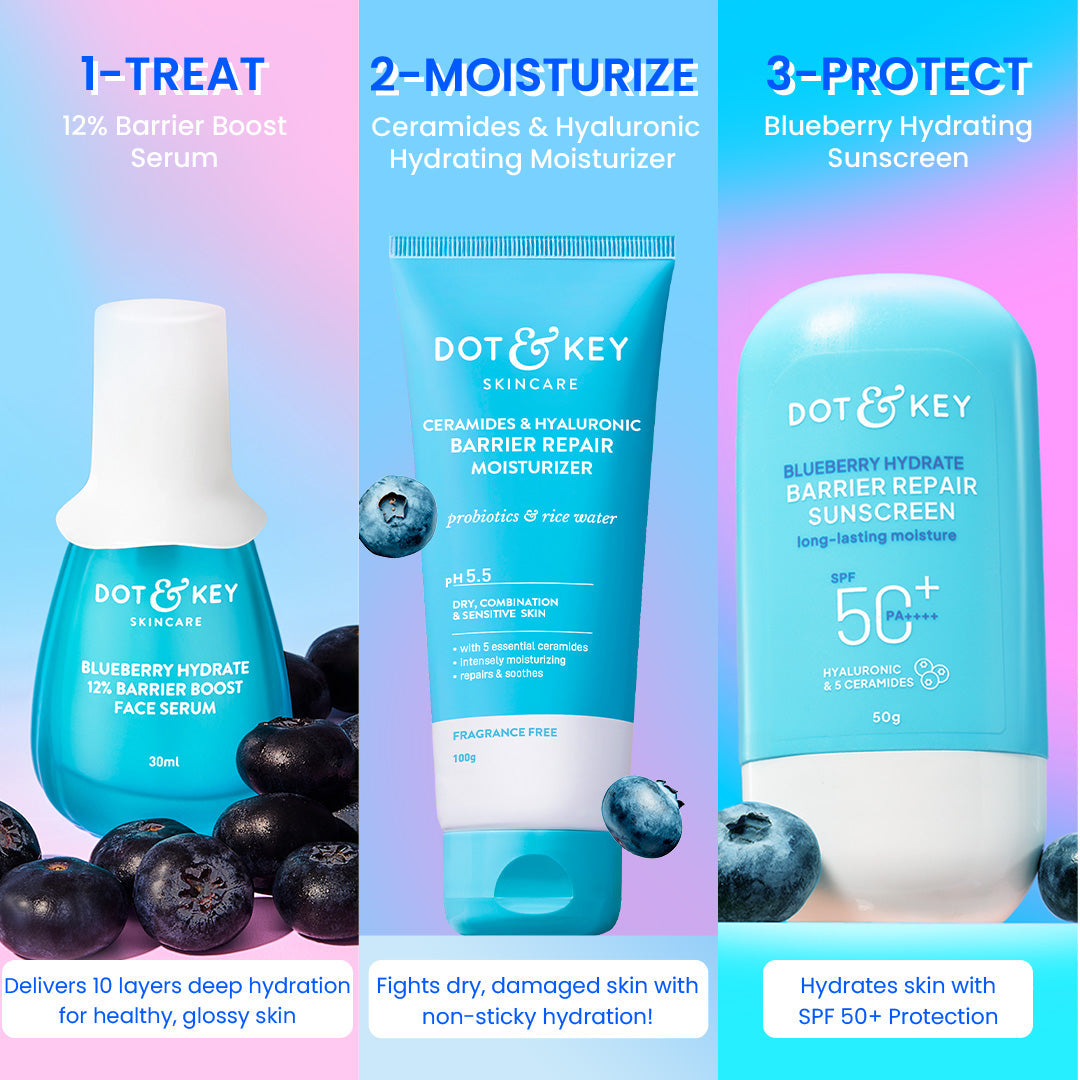 Dot & Key Hydrating Barrier Repair Combo - 210ml