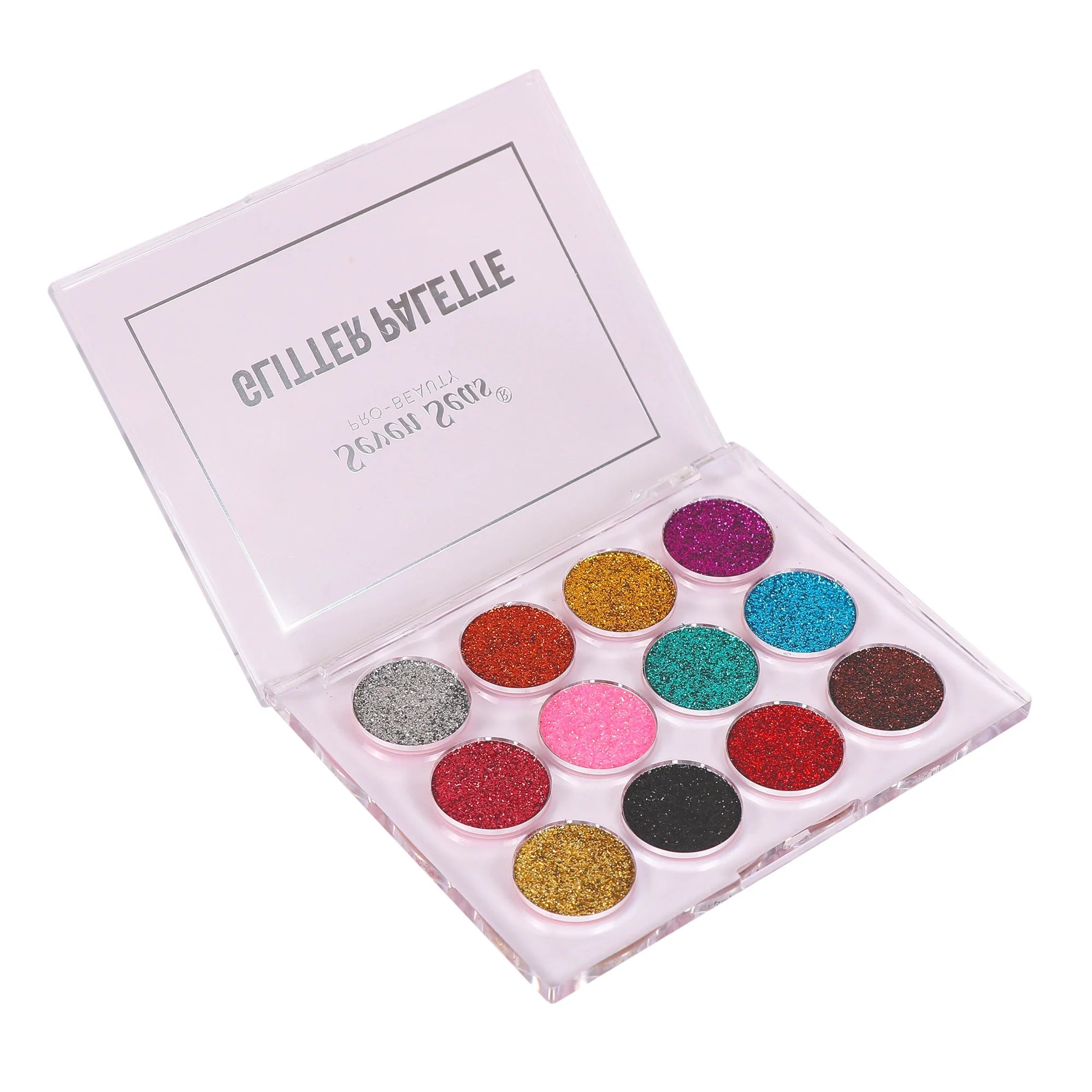 Seven Seas ES-668-102 - Glitter Eyeshadow Palette