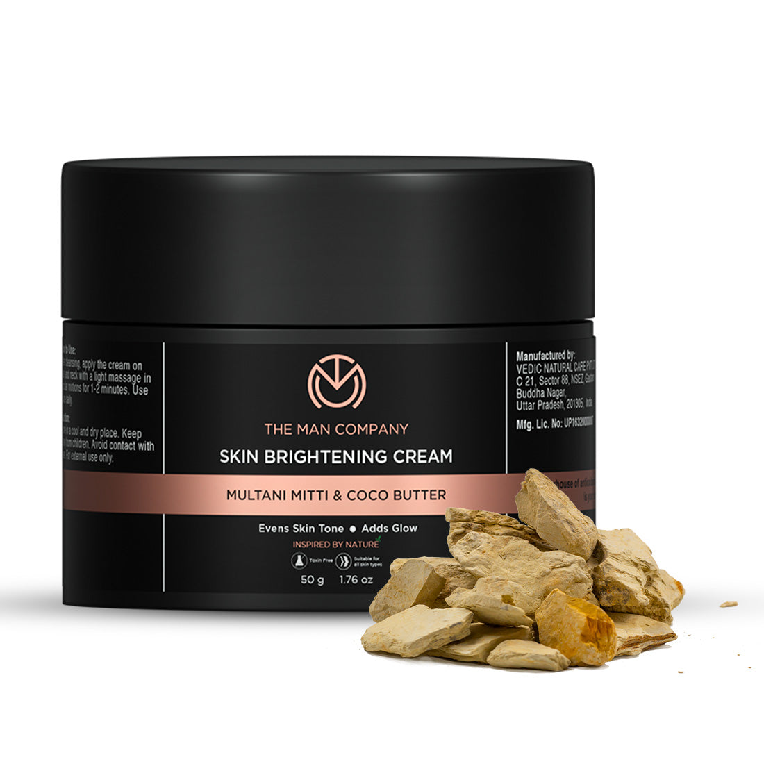 The Man Company Skin Brightening Cream - 50 gm