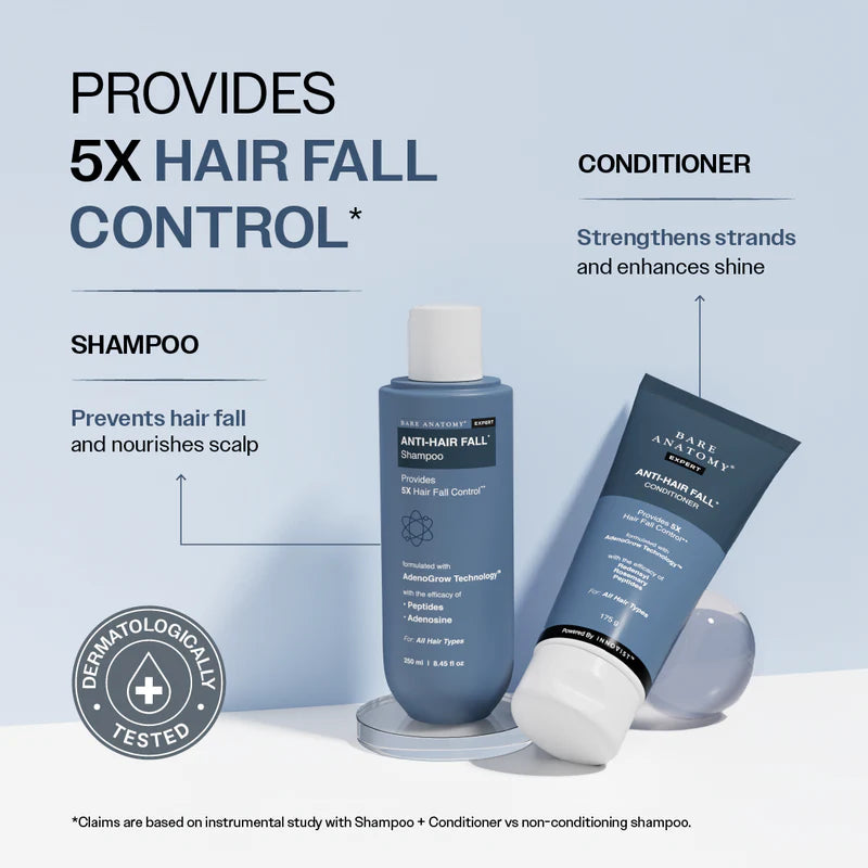 Bare Anatomy Anti-Hair Fall Shampoo & Conditioner Combo