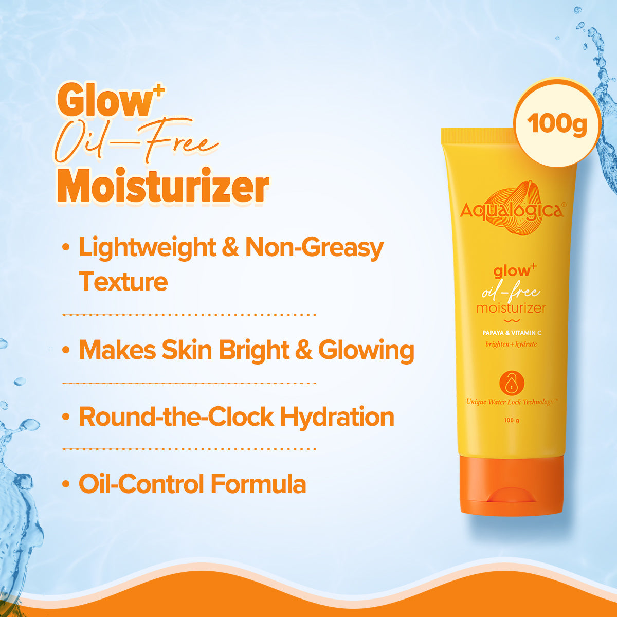 Aqualogica Glow+ Oil Free Moisturizer