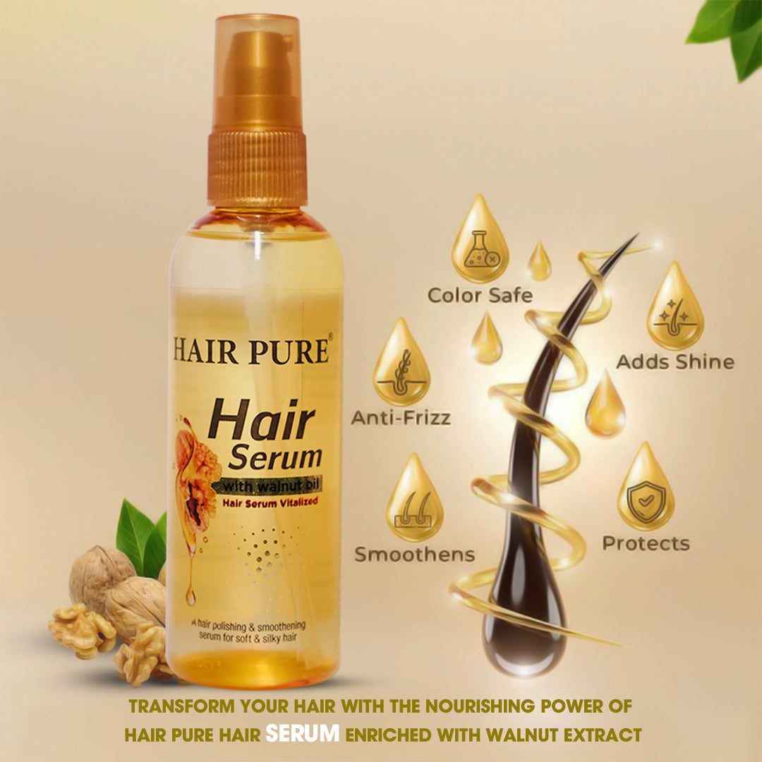 Redifyn Hair Pure Hair Serum With Walnut Oil - 100ml