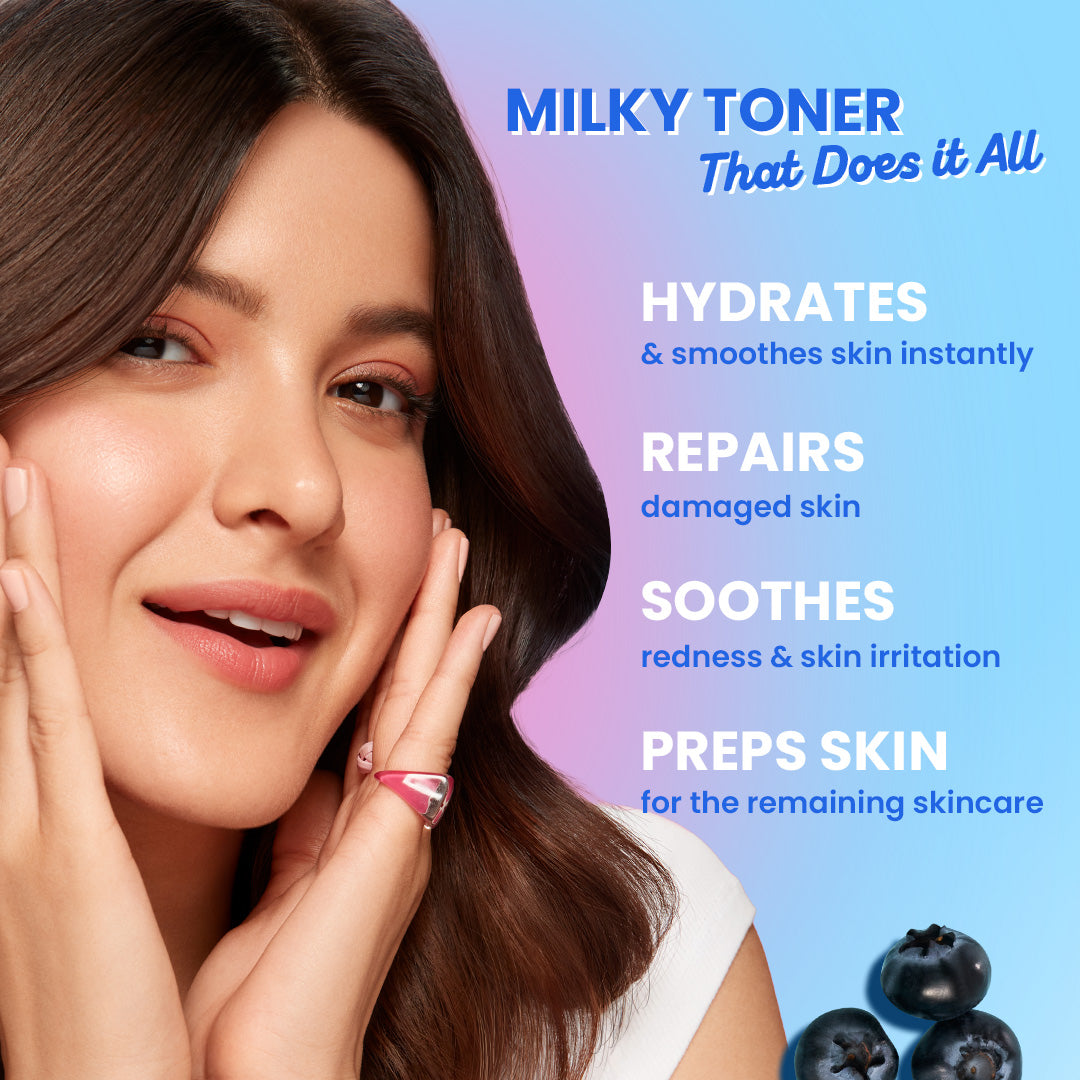 Dot & Key Blueberry Hydrate Barrier Repair Milk Face Toner - 150ml