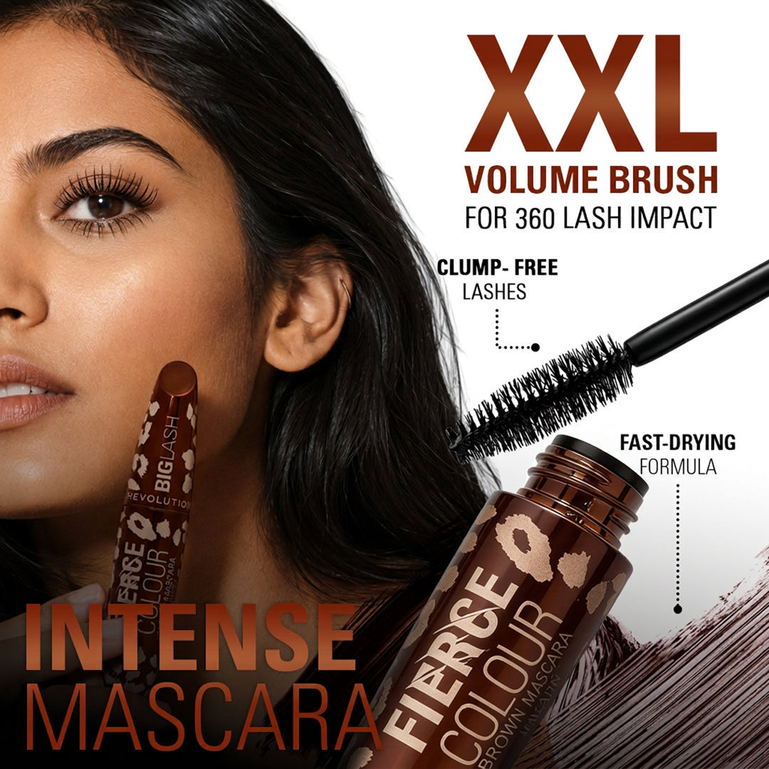 Makeup Revolution Big Lash Fierce Colour Mascara