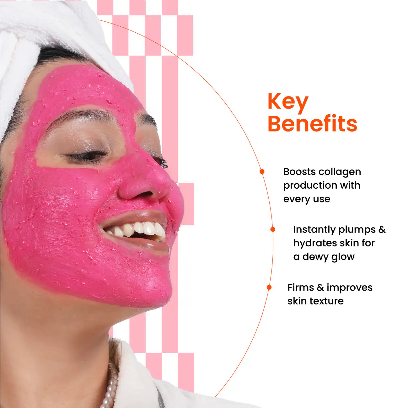 Foxtale Cherry-Collagen Clay Mask