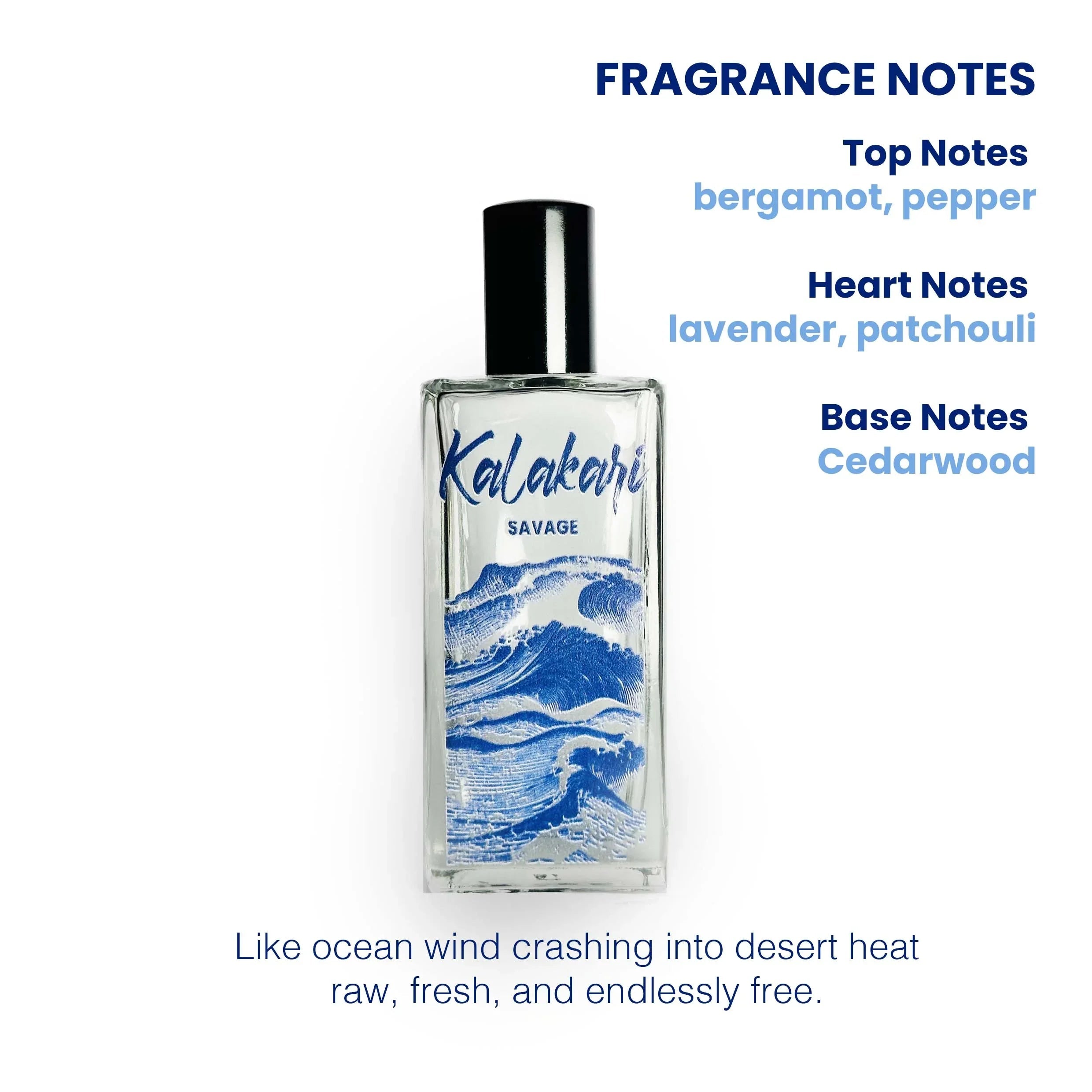 Kalakari Savage - ocean Cool with spicy - 50ml