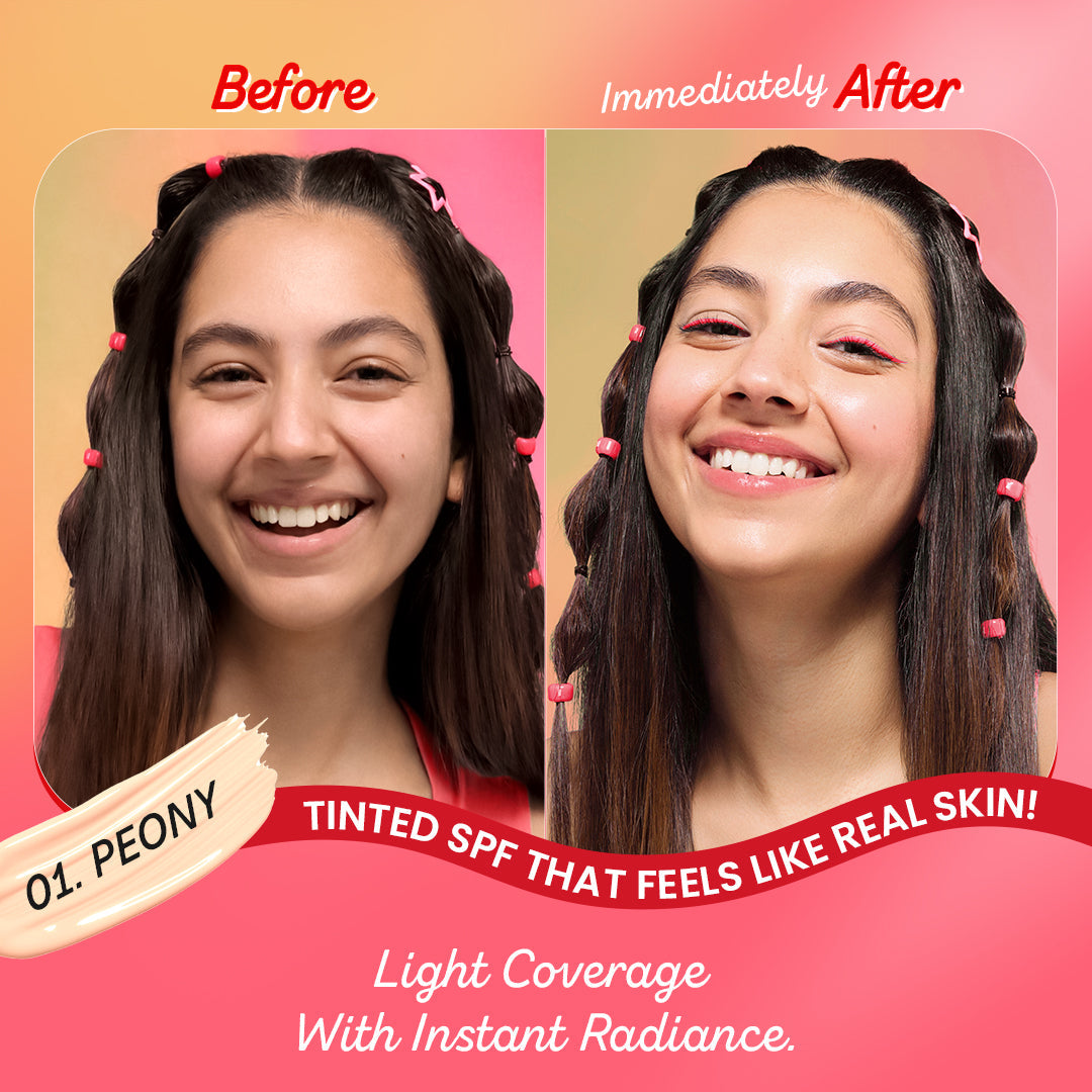 Dot & Key Strawberry Dew Tinted Sunscreen, In-Vivo Tested SPF 50+ PA++++