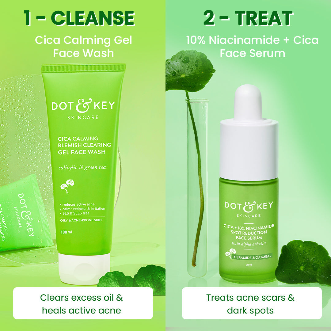 Dot & Key Super Cica & Salicylic Anti Acne Routine - 240ml