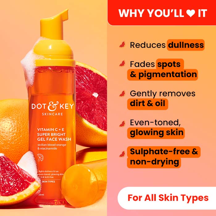 Dot & Key Vitamin C Foaming Face Wash - 80ml