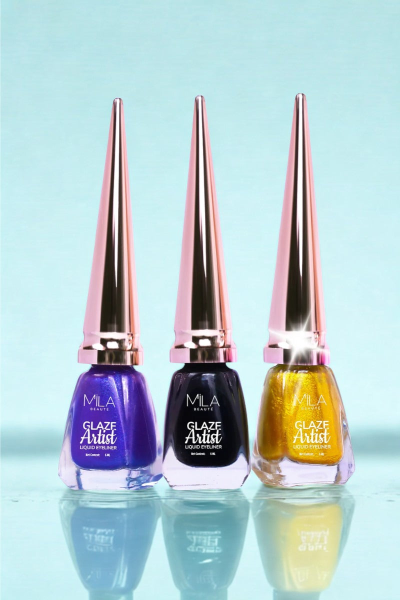 Mila Beaute Glaze Eyeliner Trio