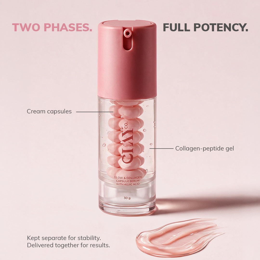 Clayco Glow & Collagen Capsule Serum