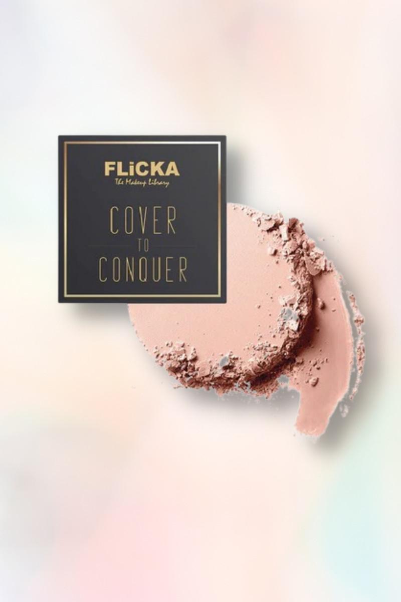 Flicka Cosmetics Cover To Conquer Compact