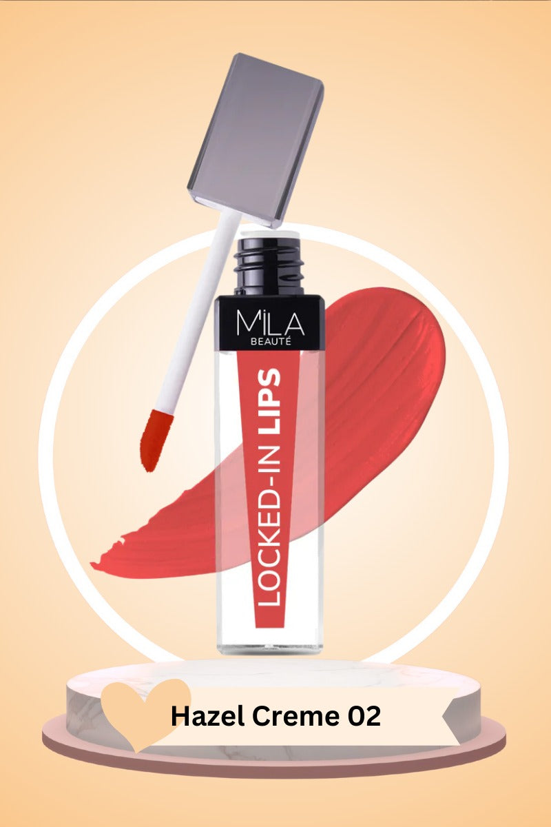 Mila Beaute 12Hr Non Transfer Locked-in Liquid Lipstick