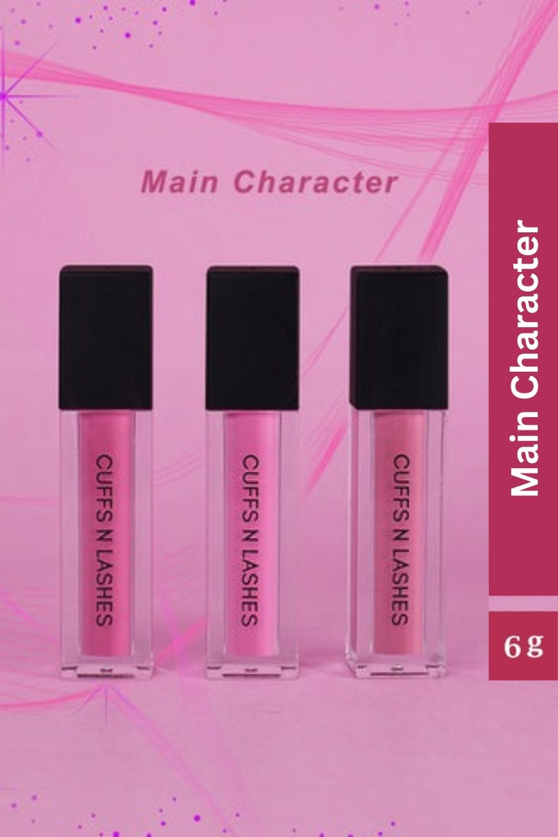 Cuffs N Lashes Main Character - Matte Mini Liquid Lipstick (Set of 3)