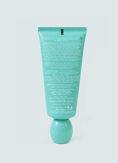 Hyphen Triple clay pore detox & brightening face mask - 50 gm