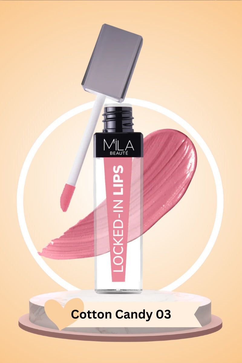 Mila Beaute 12Hr Non Transfer Locked-in Liquid Lipstick