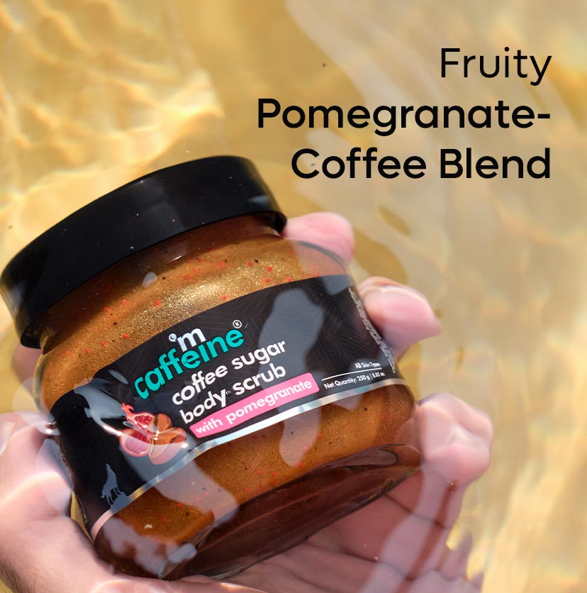 mCaffeine Coffee Sugar Body Scrub With Pomegranate - 250g