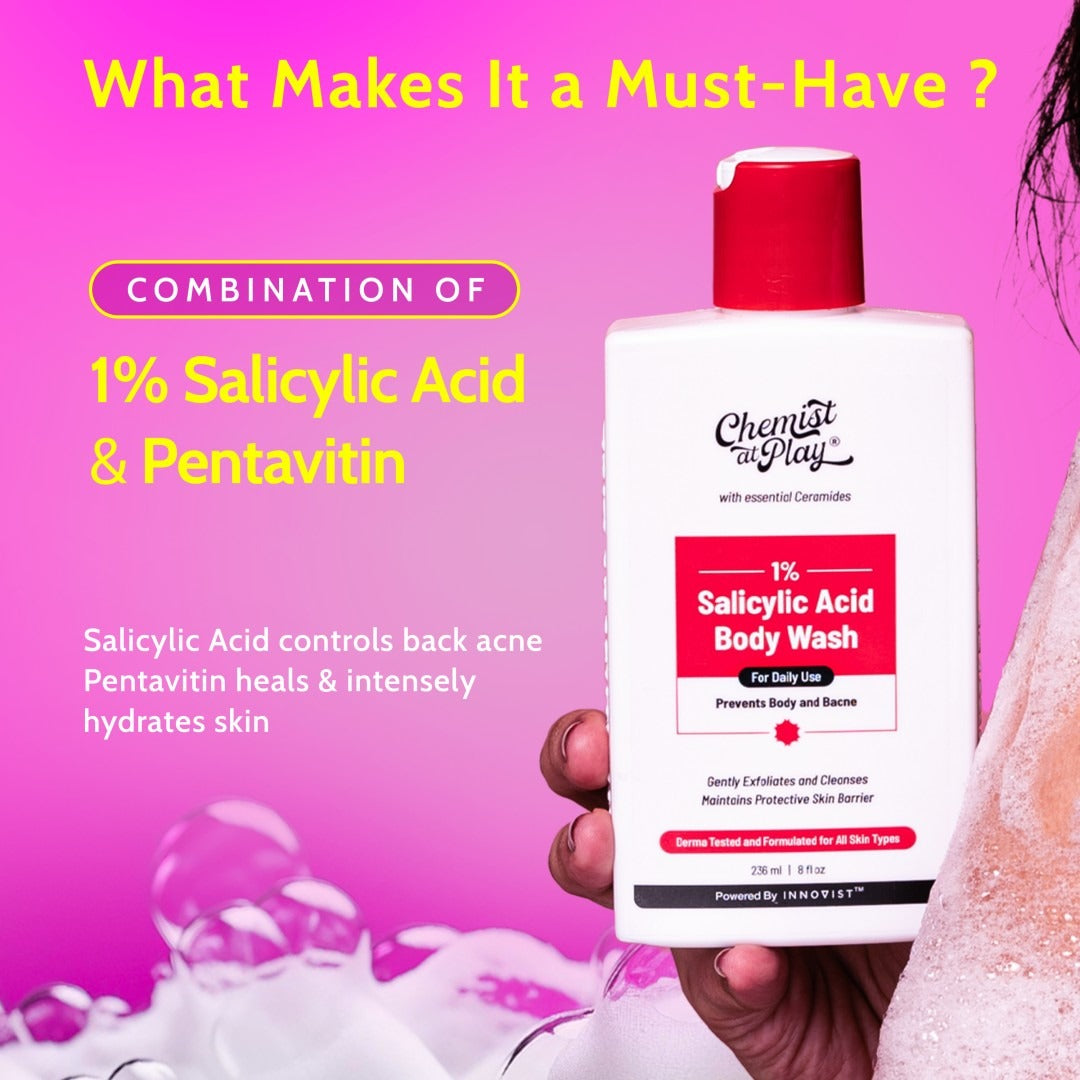 Chemist at Play Salicylic Acid Body Wash - 236 ml