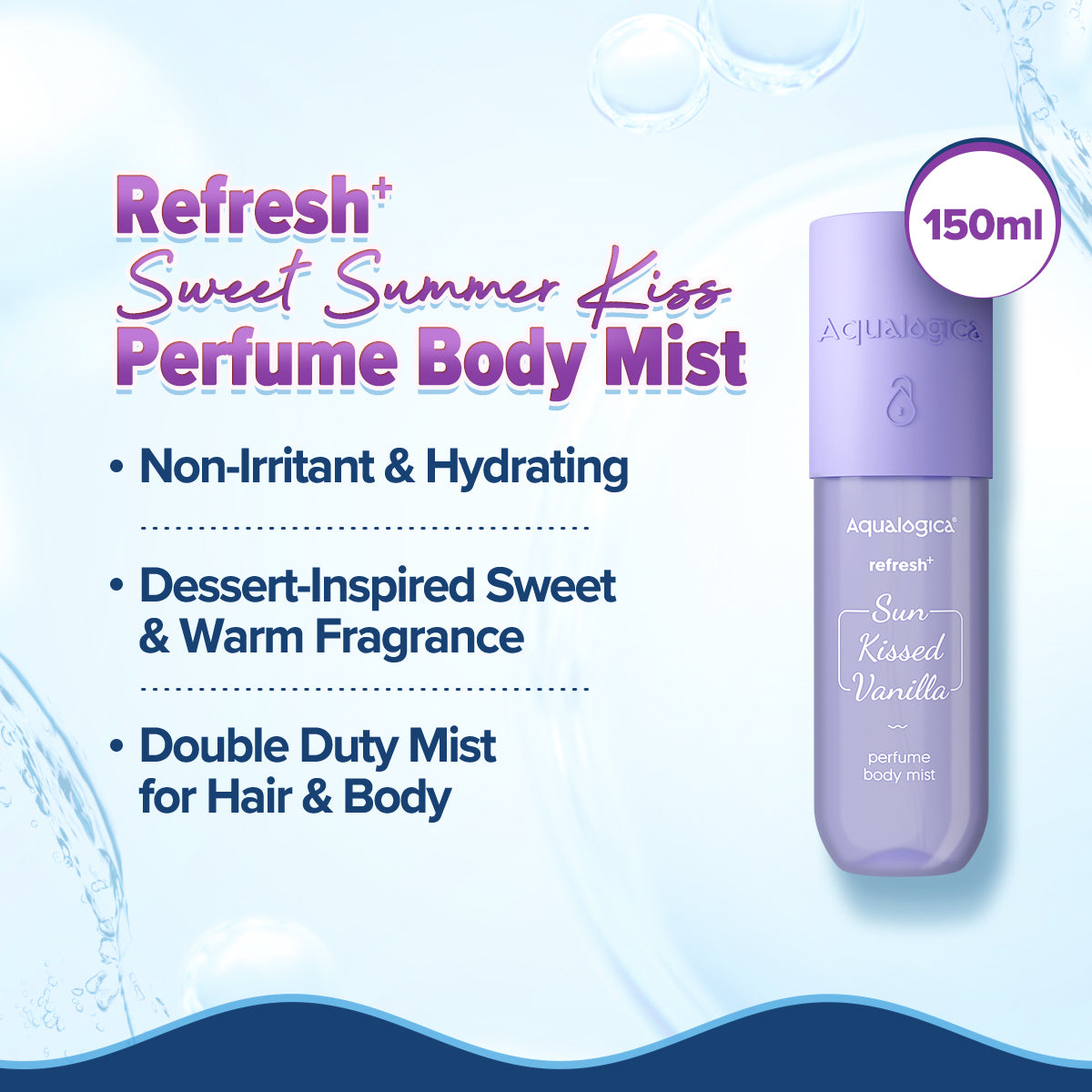 Aqualogica Vanilla Mist & Illuminate Moisturizer Duo