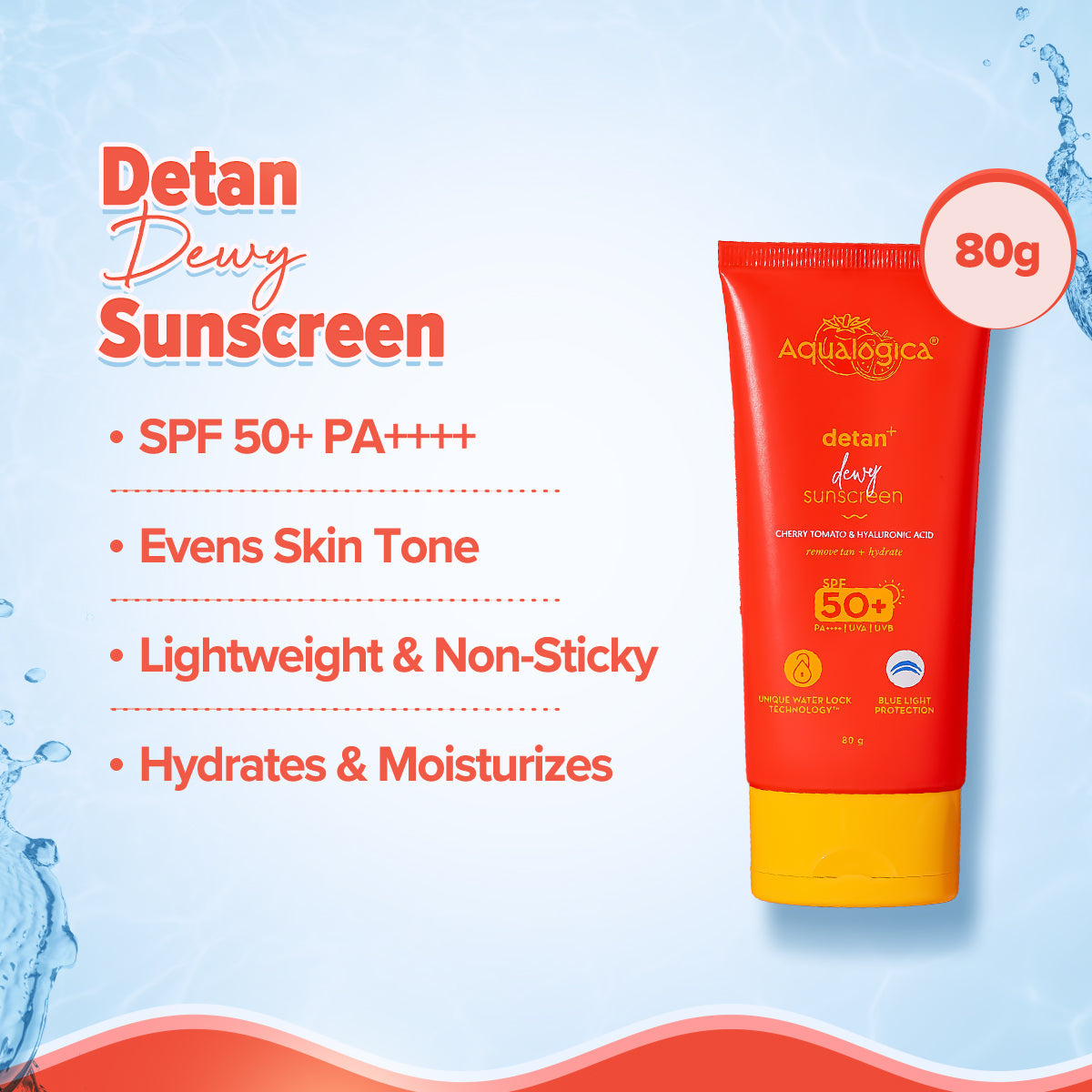 Aqualogica Detan+ Cleanse & Protect Combo