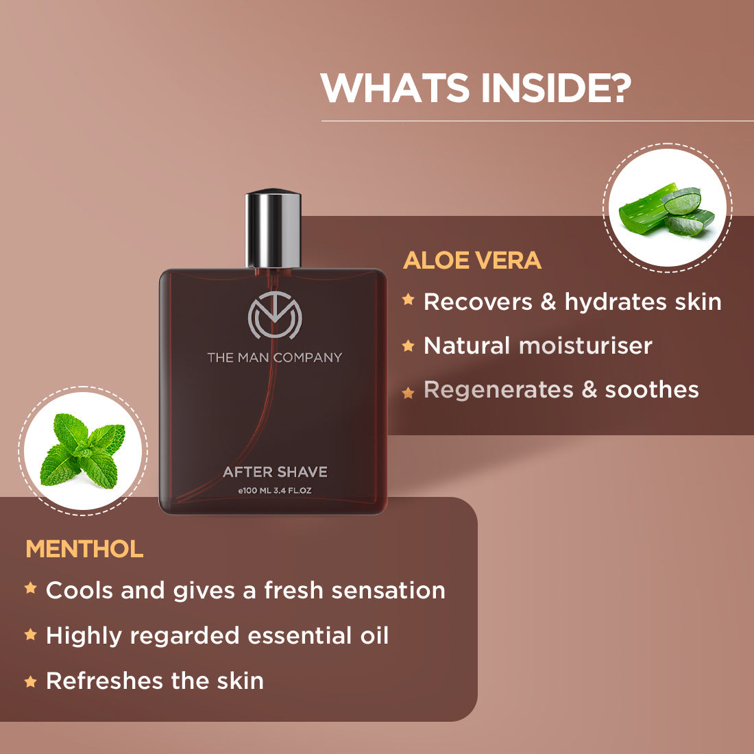 The Man Company After Shave Spray - 100ml