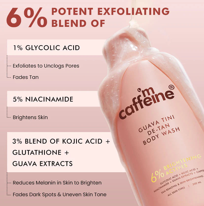 mCaffeine Active Body Wash Combo