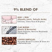 mCaffeine Pore Cleanse Coffee Cookie Detan Face Mask - 100gm