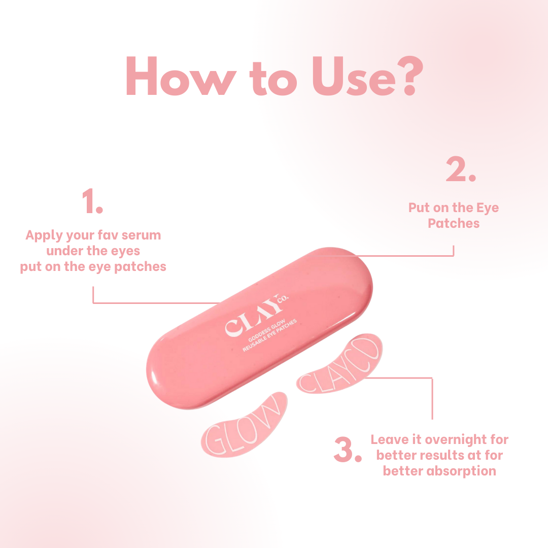 Clayco Goddess Glow Re-useable Eye Mask