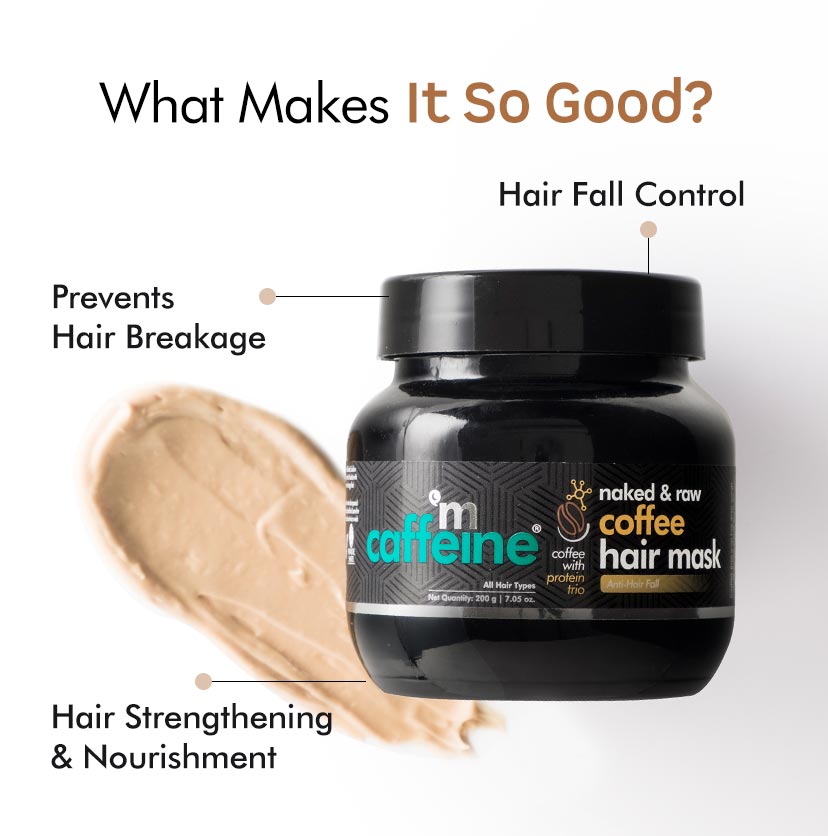mCaffeine Coffee Hair Mask With Pro Vitamin B5 - 200g