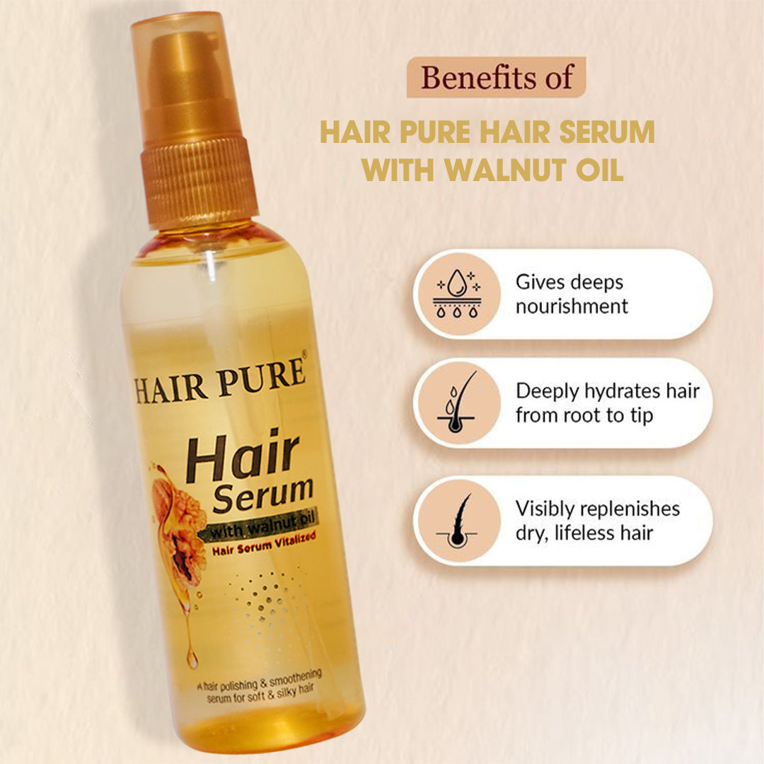 Redifyn Hair Pure Hair Serum With Walnut Oil - 100ml